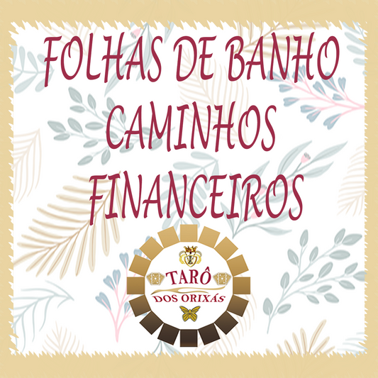 FOLHAS DE BANHO PARA CAMINHOS FINANCEIROS